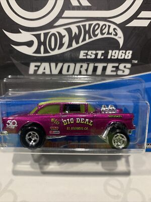 Hot Wheels 50th Favorites Exclusive - Hot Pink 55 Chevy Bel Air