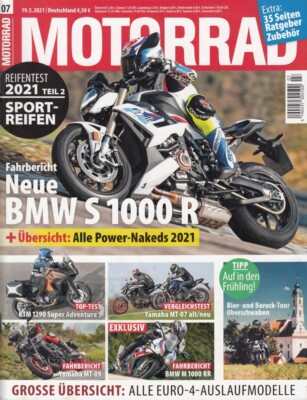 M2108 + KAWASAKI Z 650 vs TRIUMPH Trident 660 vs YAMAHA MT-07 + MOTORRAD 8/2021