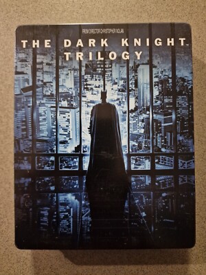 The Dark Knight Trilogy Steelbook Limited 5x Disc Bluray