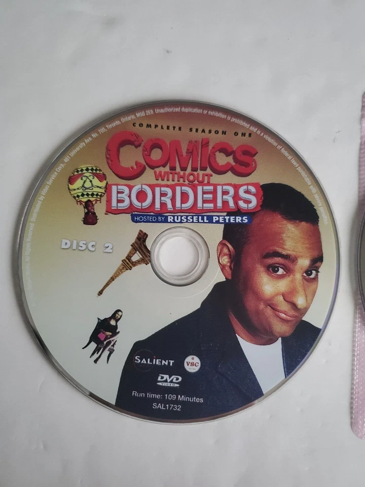 Comics without Borders Loose Disc DVD complete Season One VSC Show - Image 3 of 4