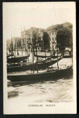 Tabakkarte,Kavander,PEEPS INTO MANY LANDS,3.Med,1929,Venedig,Italien,#17L