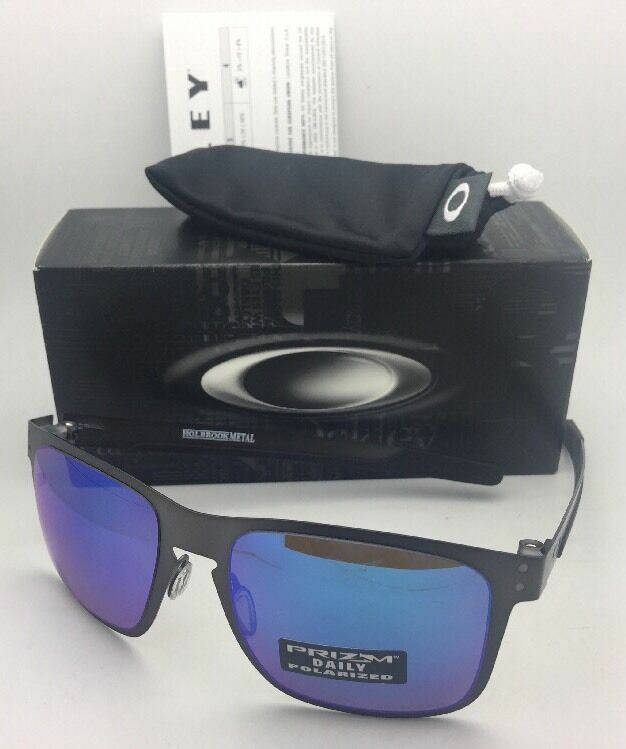 ODIUM blackl ブラックメタル Holbrook™ Mix Prizm Black Polarized Lenses, Polished Black Frame