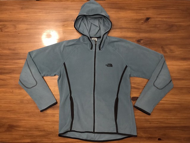 The North Face Women S Arcata Full Zip Hoodie Tnf Light Gray Heather Gray S For Sale Online Ebay