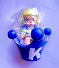 Molly Qee Milk Milk TOY2R 2.5" KennysWork Bearbrick Kidrobot Popmart Blindbox