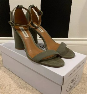 steve madden olive green heels