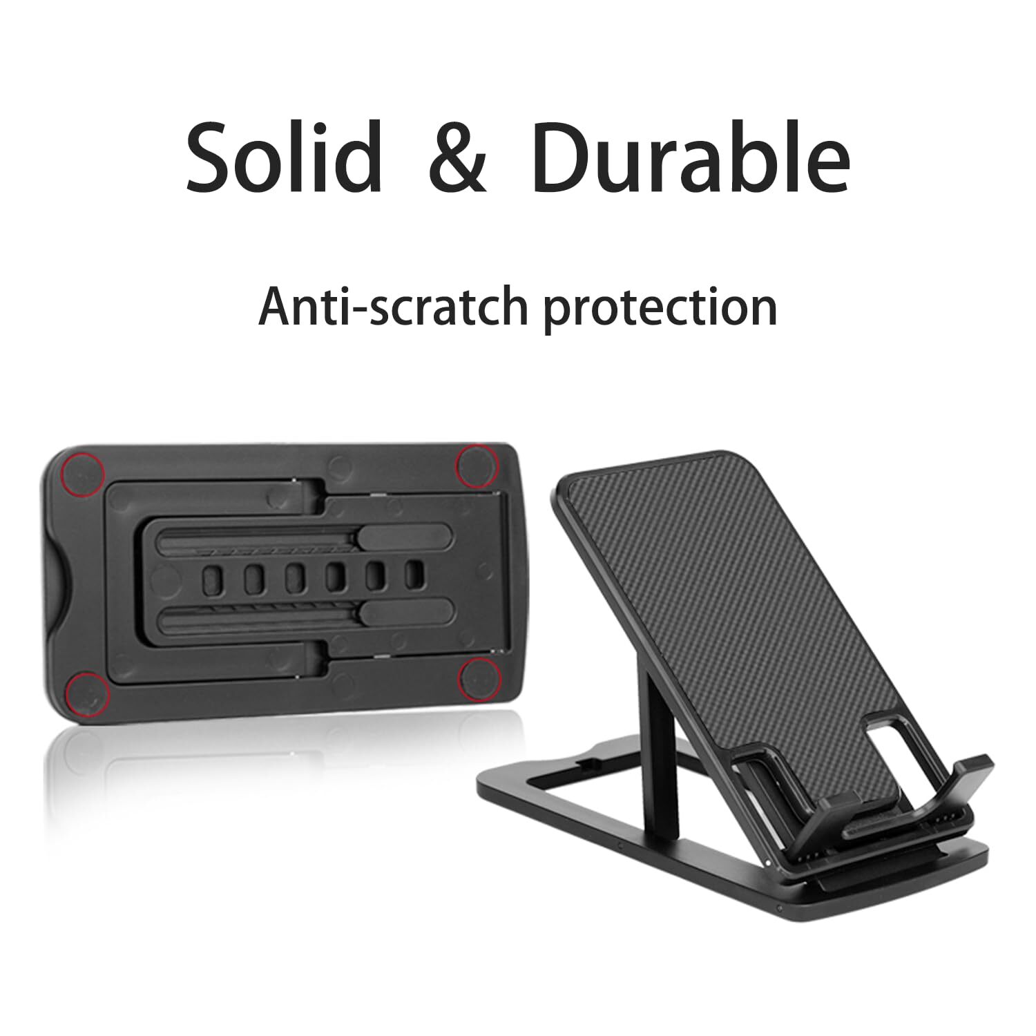 Cell Stand Foldable and Portability Travel Holder Adjustable Angle Compatible...