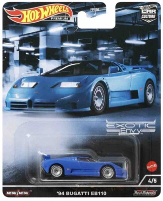HOT WHEELS  94 BUGATTI EB110 CAR CULTURE PREMIUM