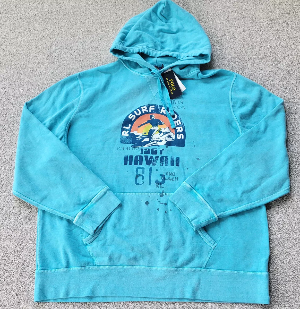 Light blue polo best sale hoodie