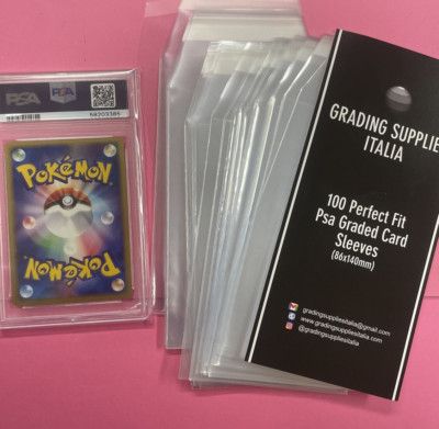 Pokemon PSA Karten 100 Sleeves Set