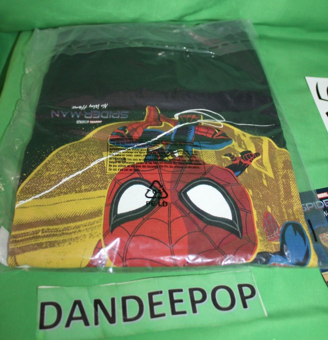 Lootcrate Marvel Collector Corps Spider-Man Now Way Out Pop Tee Large W/ Sticker image 5