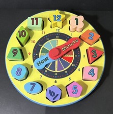 Melissa And Doug Shape Sorting Clock-Children's Learning Toy