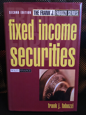 Fixed Income Securities 0471218308 Frank J. Fabozzi Series Wiley Anleihen Bonds