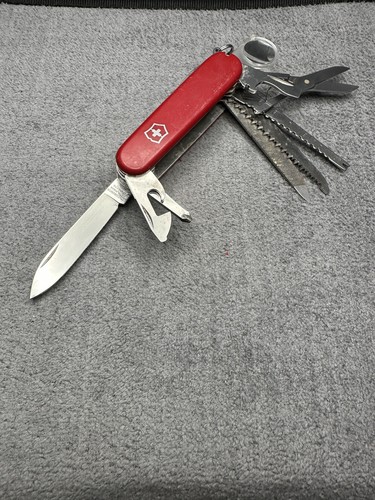 VICTORINOX Champion Plus Swiss Army Knife 91mm Multi Tool RED ... - Picture 3 of 19