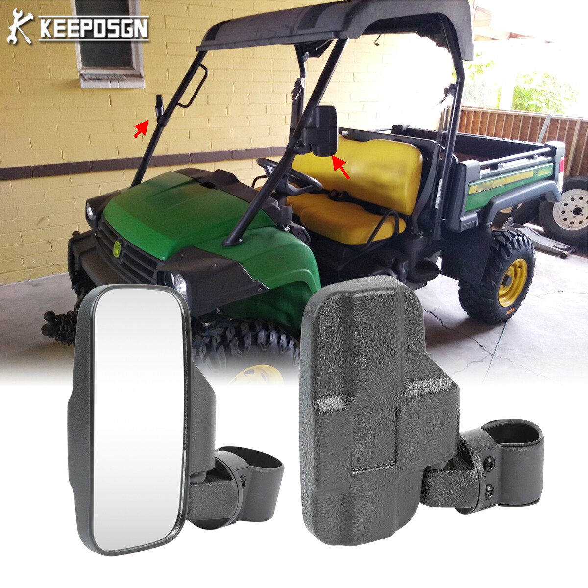 UTV Side Mirrors 1.75