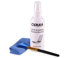 Kit di pulizia per monitor tv pc telefono detergente spray spazzola panno 1029