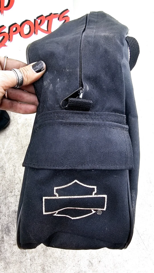 Harley FLH 1998 Roadking OEM HD alforja forros de equipaje paquete de viaje conjunto de 2 Foto 2 de 4