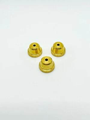 3x Small Size Brass Cone Piece Cones Bonza Bucket Cones Fits Any Stem Size - image 1 of 3