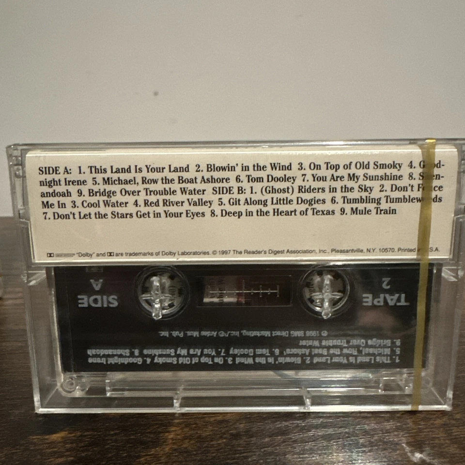 The Many Sides of Country Reader's Digest 4 Cassette Tapes ALL SEALED! - Image 4 of 4