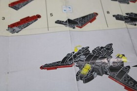 LEGO (30524) Batman Movie 2016, Mini Batwing, Used, Complete W/Manual, No Box