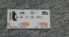 Ticket BUS dans Paris