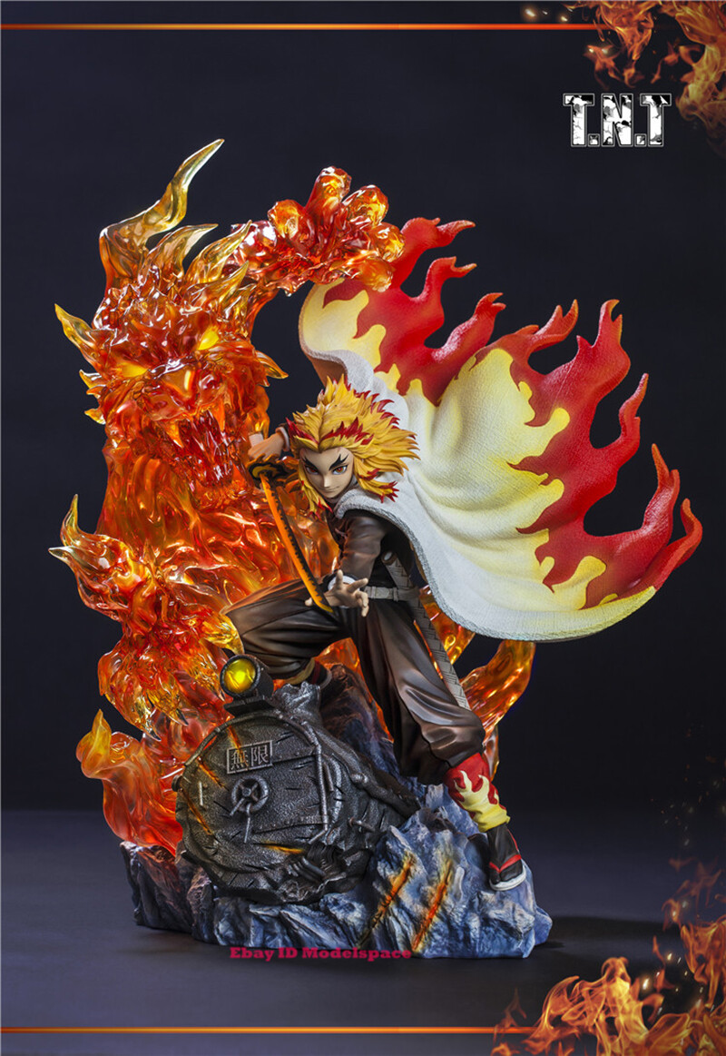 【専用】Ren Renさま取り置きです。 Original TNT Studio Demon Slayer Rengoku Kyoujurou Resin Statue