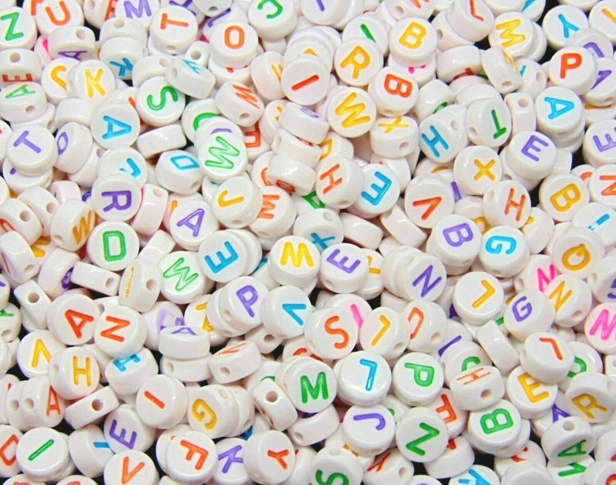 Cheap letter shop beads