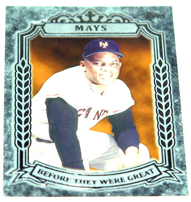2014 Topps Before They Were Great #BG-15 Willie Mays