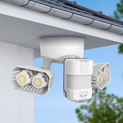 28W 3500LM LED PIR Motion Sensor Security Light Dusk to Dawn Floodlights IP65