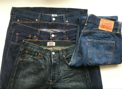 Men`s Vintage Levi`s 501 Jeans Grade A Minus Waist 30 31 32 33 34