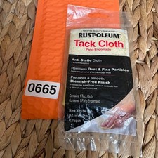 Rust-Oleum Tack Cloth Anti-Static Dust Removal Painting Prep 18x36 0665
