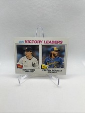2026 Topps Heritage - Victory Leaders #5 - Max Fried - Freddy Peralta