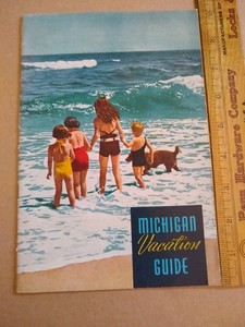 1930's Michigan Vacation Guide - Tourism Travel - Governor Murphy