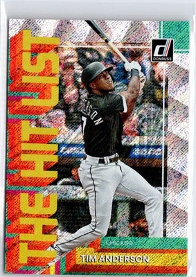 2022 Donruss Tim Anderson The Hit List Vector #THL-3