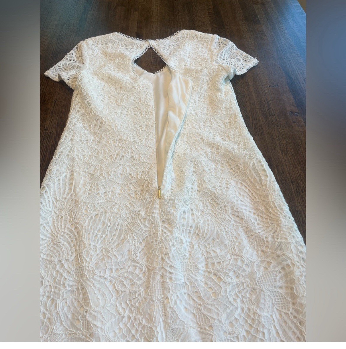 Trina Turk White Lace Dress - Size 2 | eBay