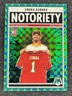 2025 Panini Mosaic - Notoriety Emeka Egbuka #16 Green Mosaic Prizm (RC) 🔥 Bucs 