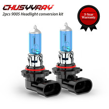 LED Headlight Kit 9005 6000K White High/Low Beam Bulbs for Toyota RAV4 2013-2015