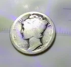11917 P 1920 P 1926 P MERCURY DIMES CIRCULATED. "J4P"