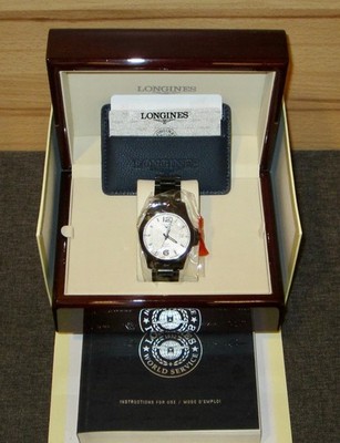 Longines Conquest V.H.P. L37162766 in OVP Box mit Papieren VHP Armbanduhr Herren