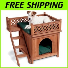 Small Dog House for Indoor/Outdoor Use
