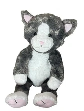 Kohls Cares If You Give A Cat A Cupcake Plush 14” Gray & White Kitty Stuffed