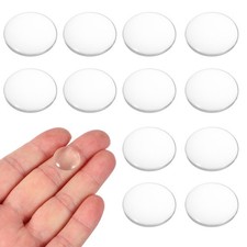 12 Pack Convex Lens, 16mm OD 20mm Focal Length Optical Lenses