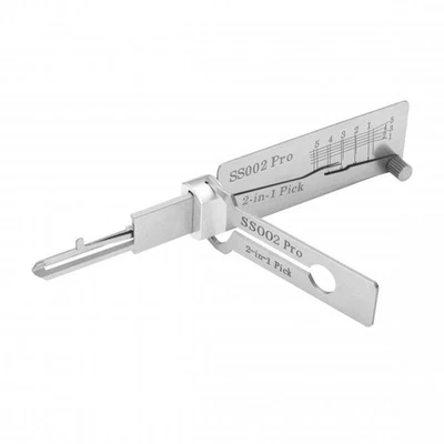 SS002 PRO Stainless Steel Key Decoder Pickup Tool Hand Tool O-ring Hook Pickup - Image 1 of 4