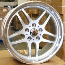 18x8 18x9.5 M Parallel Style Silver Wheels 5x120 Et1325 Fits Bmw E46 E60 F30 18x8 18x9.5 M Parallel Style Silver Wheels 5x120 Et1325 Fits Bmw E46 E60 F30