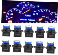 T10 194 168 LED Instrument Panel Gauge Cluster Dashboard Lights Bulbs with Blue