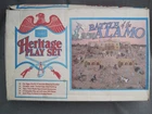 VINTAGE 1970s MARX TOYS SEARS HERITAGE BATTLE OF THE ALAMO PLAY SET - INCOMPLETE