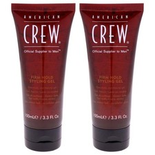 American Crew K0007342 3.3 oz Firm Hold Hair Styling Gel for Men - Pack of 2
