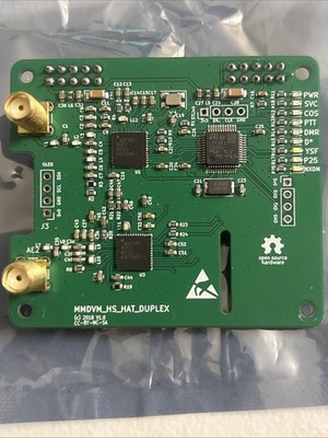 MMDVM_HS_HAT_Duplex Hotspot Board DMR P25 YSF NXDN Pi Module Untested