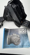 Yashica 300 Auto Focus Kyocera 35mm SLR Film Camera 28-70mm Lens Manual Tested