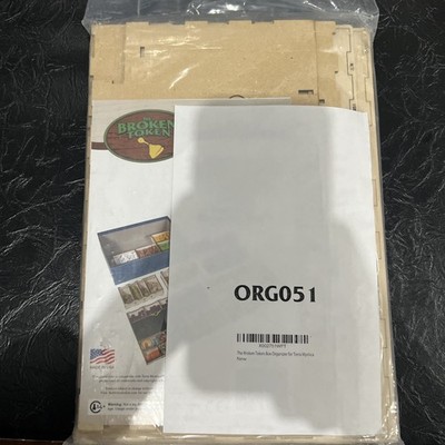 Terra Mystica Wooden Organizer (The Broken Token) ORG051 (New, Sealed)
