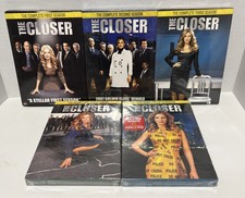 The Closer DVD Lot Seasons 1-5 1 2 3 4 5 Kyra Sedgwick JK Simmons Detective TV 